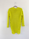 TIC TOC Neon Knit Sweater Small