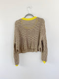 Free People Home Run Lightweight Sweater Medium