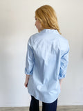 Chico's Effortless Cotton Soleil Shirt Button Down Size 0