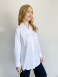 Chico's Effortless Cotton Soleil Shirt Button Down NWT Size 0