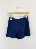Abercrombie & Fitch Navy Linen Shorts NWT 2