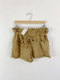 Lucky Brand Linen Camel Shorts NWT XL