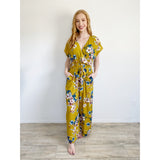 LEITH Mustard Jumpsuit NWT Large