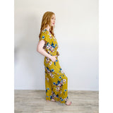 LEITH Mustard Jumpsuit NWT Large