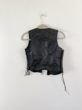 FIRST Lambskin Leather Motorcycle Vest