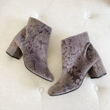 Zigi soho Velvet Heel Booties 7.5