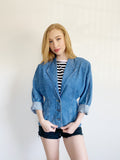 Paris Blues Vintage 90's Denim Jacket Medium
