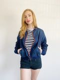 Rag & Bone Chambray Bomber Jacket Medium