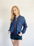 Rag & Bone Chambray Bomber Jacket Medium