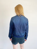 Rag & Bone Chambray Bomber Jacket Medium