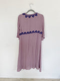 Piper & Scoot Embroidered Dress Small
