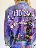 Chicago The Tony Alamo of Nashville 1980's Vintage Denim Jacket