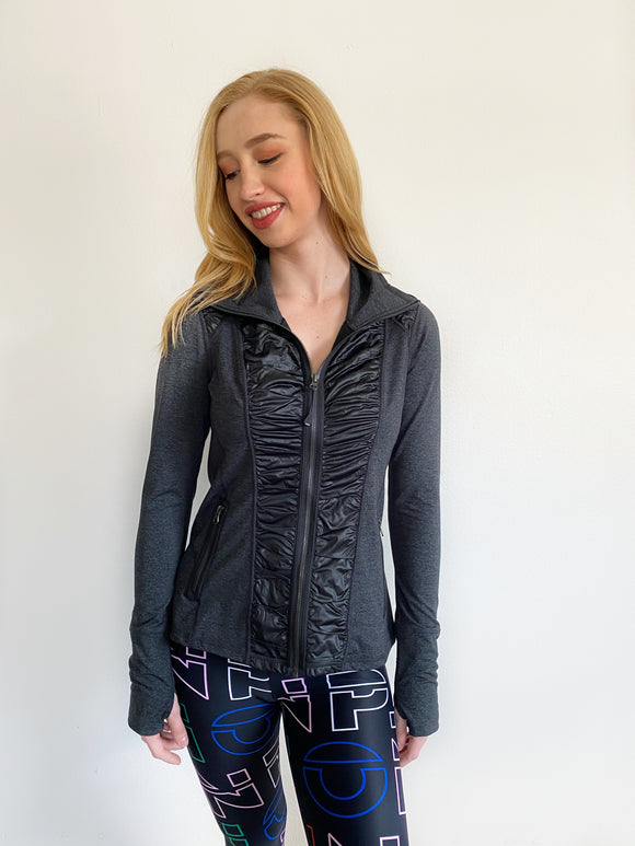 Zella Fitted Zip up Jacket Small