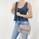 Kate Spade little grey leather Crossbody Bag