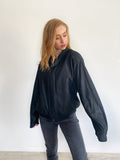Remy Leather Women's Bomber Jacket 38