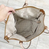 Michael Kors classic brown Leather Tote Bag