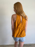 Express Pumpkin Tank Top Medium