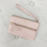 Kate Spade little light pink Leather Wristet