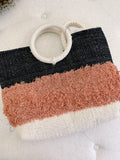 Nanette Lepore Woven Tote Bag NWT