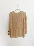 Boutique Main Strip Knit Sweater Large