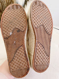 Restricted Lace up Espadrille Sneakers 7.5