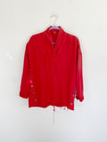 Rachel Comey Denim red Pitch Pullover size 6