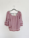 Lucky Brand off the shoulder Top 3x NWT