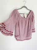 Lucky Brand off the shoulder Top 3x NWT