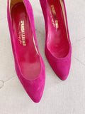 Spanish Leather by Sergio Zelcer Vintage Pink Heels 8