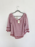 Lucky Brand off the shoulder Top 3x NWT