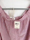 Lucky Brand off the shoulder Top 3x NWT