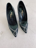 Sacha London Vintage 80's Heels Black 7.5