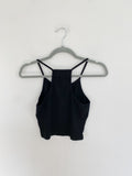 SHEIN black Crop Top size Medium