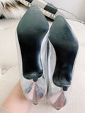 Sacha London Vintage 80's Heels Silver 7.5