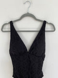 La Blance black one-piece swimsuit size 6
