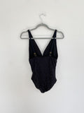 La Blance black one-piece swimsuit size 6