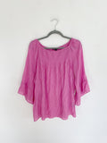 ZAC & RACHEL Linen off the shoulder top XL
