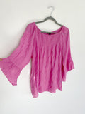 ZAC & RACHEL Linen off the shoulder top XL