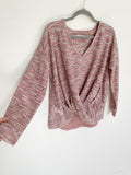 Lou & Grey Tweed Knit Sweater Small