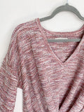 Lou & Grey Tweed Knit Sweater Small