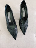 VIA SPIGA Italian Vintage 80's Heels Black 7.5