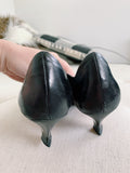 VIA SPIGA Italian Vintage 80's Heels Black 7.5