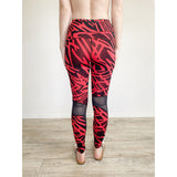 Nike Epic Lux Tight Fit Crimson Running Leggings XS