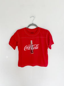 Coke Cola Cropped graphic Tee