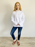 ALALA Notch Hoodie NWT White Large