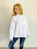 ALALA Notch Hoodie NWT White Large