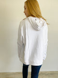 ALALA Notch Hoodie NWT White Large