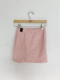 Abercrombie & Fitch corduroy pink wrap skirt NWT XXS
