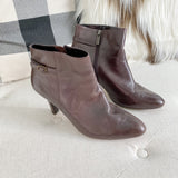 Brooke's Brothers 346 Leather brown Booties size 8