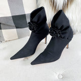 Anne Klein Italian Label Heel Booties 8
